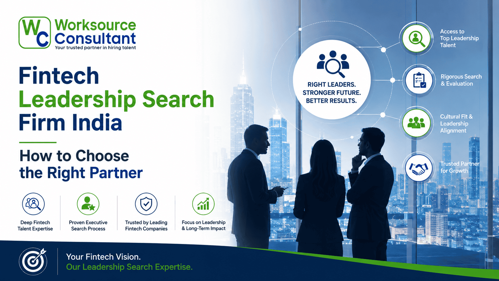 Fintech Leadership Search Firm India: How to Choose the Right Partner