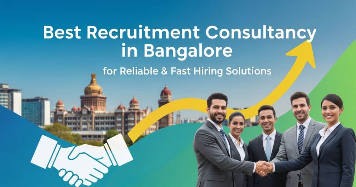 Group of business professionals representing a top Recruitment Consultancy in Bangalore offering hiring solutions