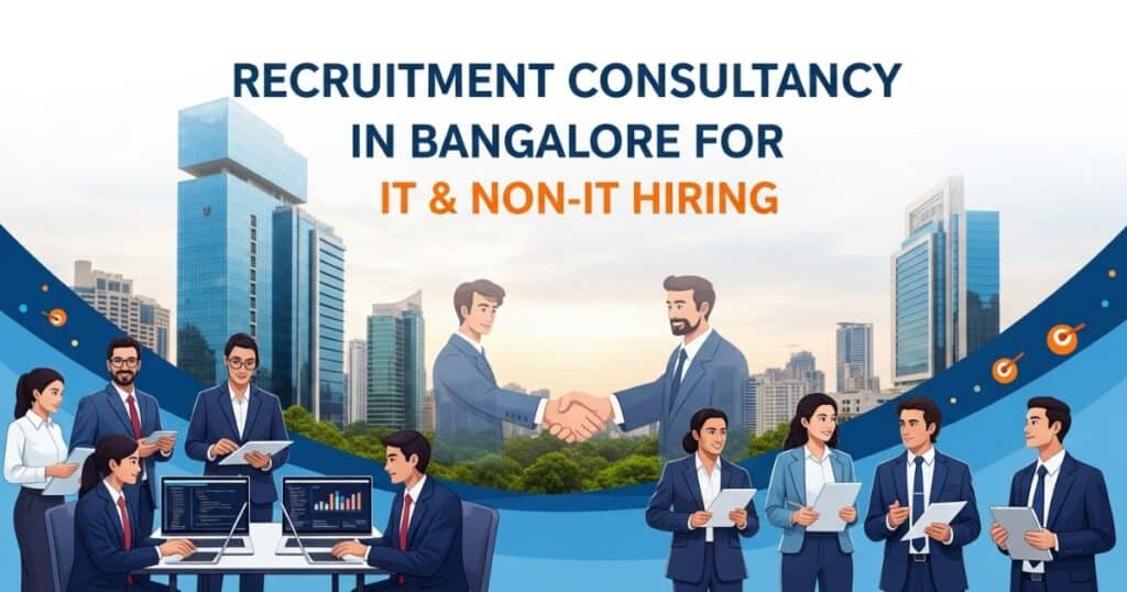 Recruitment consultancy in Bangalore offering IT and non-IT hiring support for growing companies